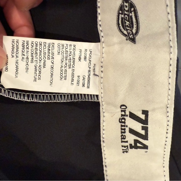 NWT  Dickies B2B WOMEN'S INDUSTRIAL 774 WORK PANT Original Fit Size 16TL. - Picture 6 of 7